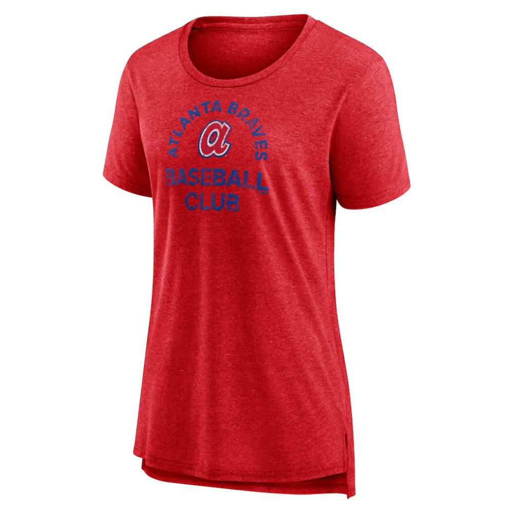 Atlanta Braves Women's Selected First Tri-Blend T-Shirt | MLB For sale