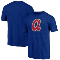 Atlanta Braves Cooperstown Official Logo Tri-Blend T-Shirt | MLB Outlet