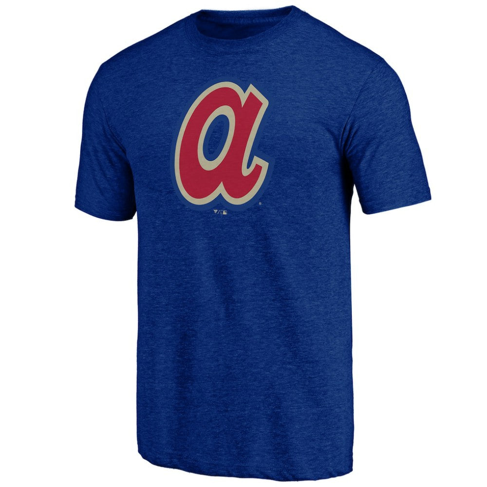 Atlanta Braves Cooperstown Official Logo Tri-Blend T-Shirt | MLB Outlet