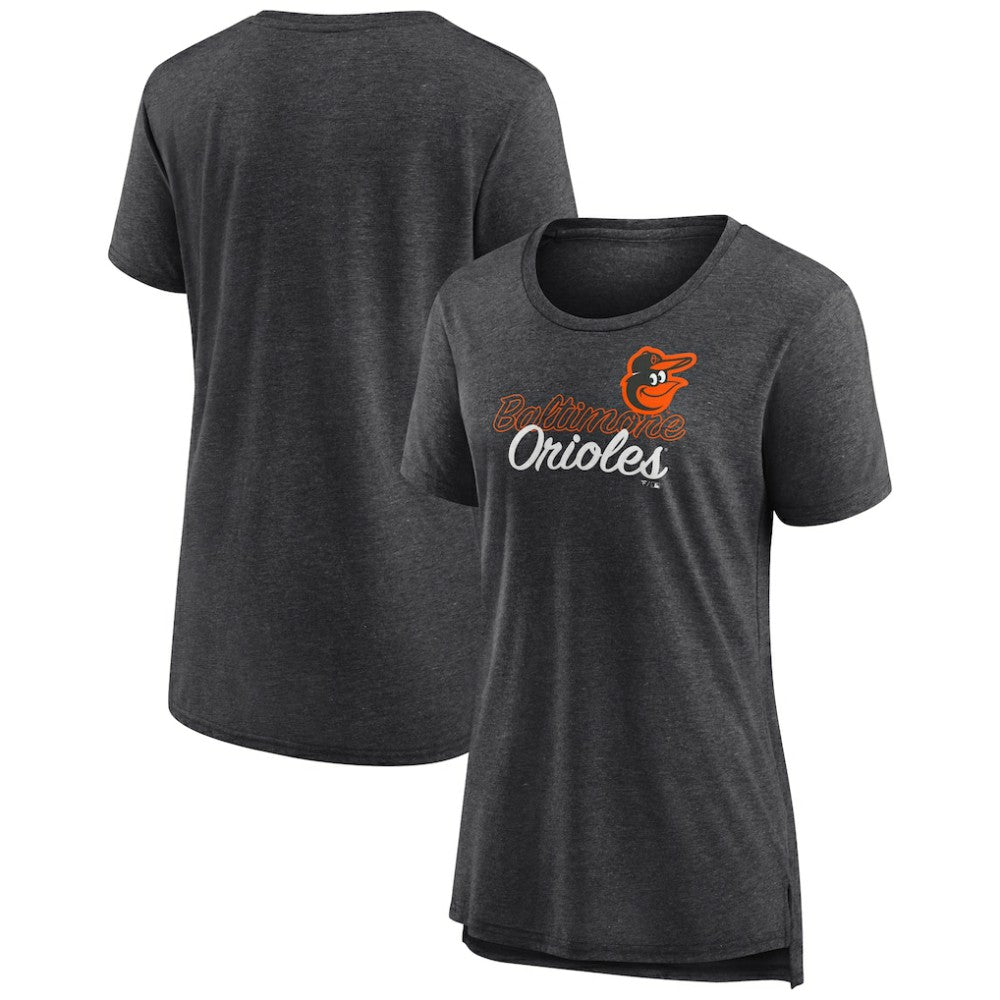 Baltimore Orioles Women's Practice Time Tri-Blend T-Shirt | MLB Shop