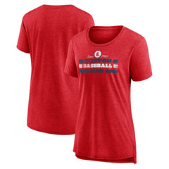 Boston Red Sox Women's Power Swing Tri-Blend T-Shirt | MLB US