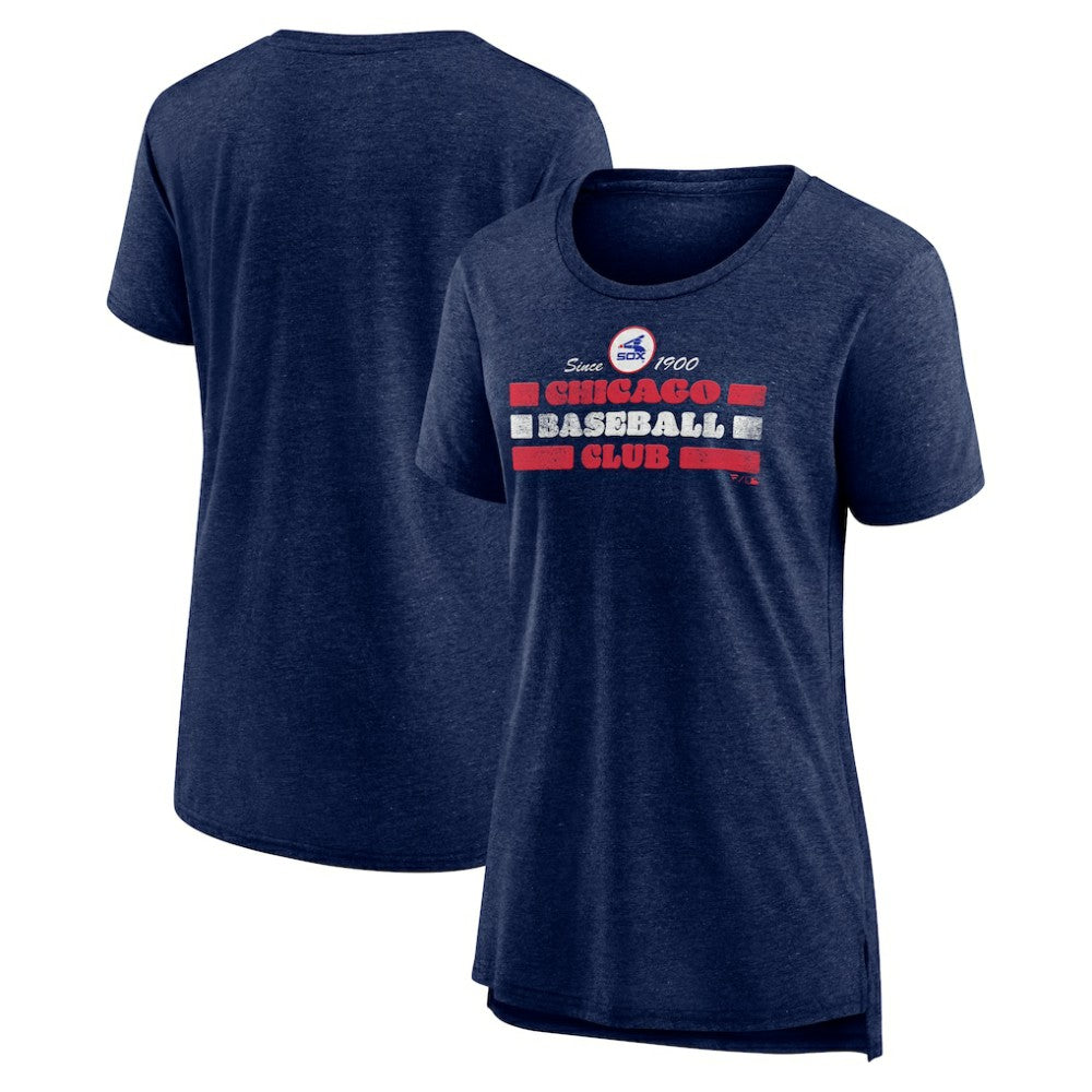 Chicago White Sox Women's Power Swing Tri-Blend T-Shirt | MLB Discount