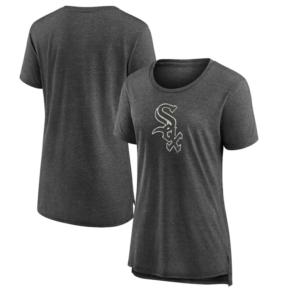 Chicago White Sox Women's Weathered Official Logo Tri-Blend T-Shirt | MLB Near me