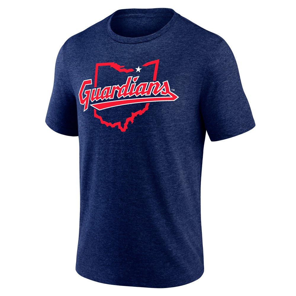Cleveland Guardians State Guard Tri-Blend T-Shirt | MLB US