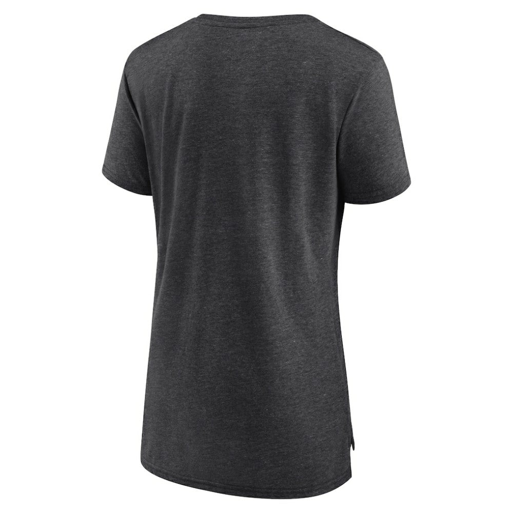 Colorado Rockies Women's Weathered Official Logo Tri-Blend T-Shirt | MLB Discount