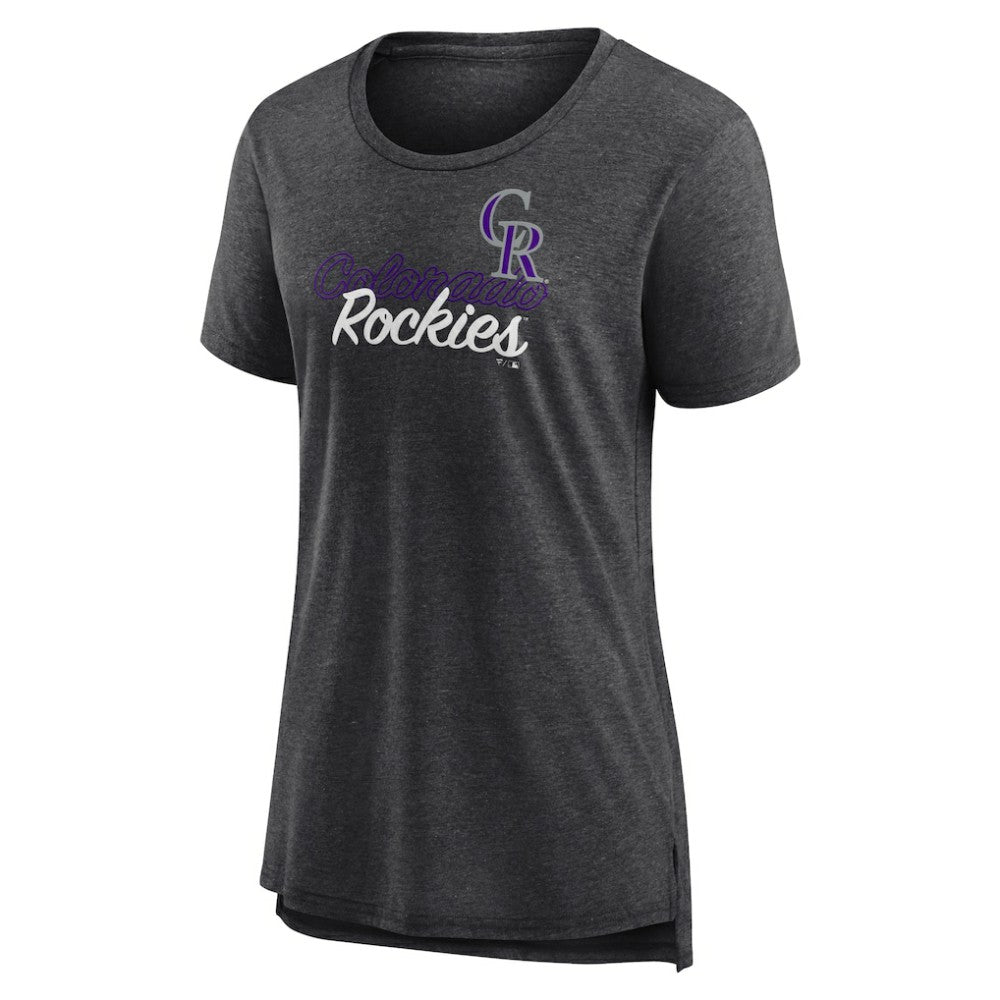 Colorado Rockies Women's Practice Time Tri-Blend T-Shirt | MLB Near me