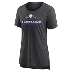 Colorado Rockies Women's Power Swing Tri-Blend T-Shirt | MLB On Sale
