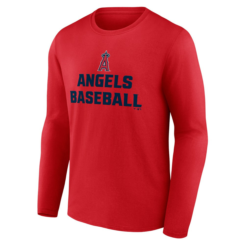 Los Angeles Angels Let's Go Long Sleeve T-Shirt | MLB US