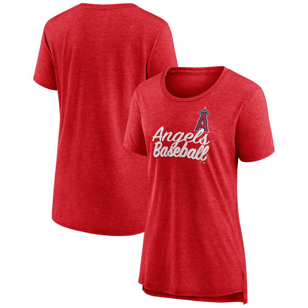 Los Angeles Angels Women's Practice Time Tri-Blend T-Shirt | MLB On Sale