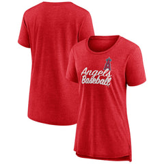 Los Angeles Angels Women's Practice Time Tri-Blend T-Shirt | MLB On Sale