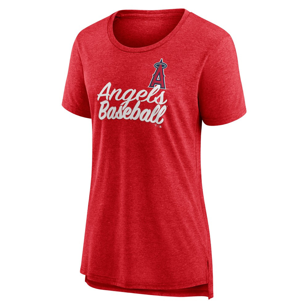 Los Angeles Angels Women's Practice Time Tri-Blend T-Shirt | MLB On Sale