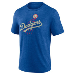 Los Angeles Dodgers Cooperstown Series Sweep Tri-Blend T-Shirt | MLB Shop