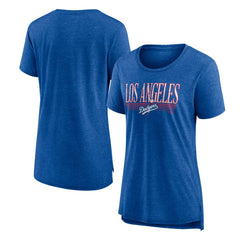 Los Angeles Dodgers Women's Toppler Tri-Blend T-Shirt | MLB For sale
