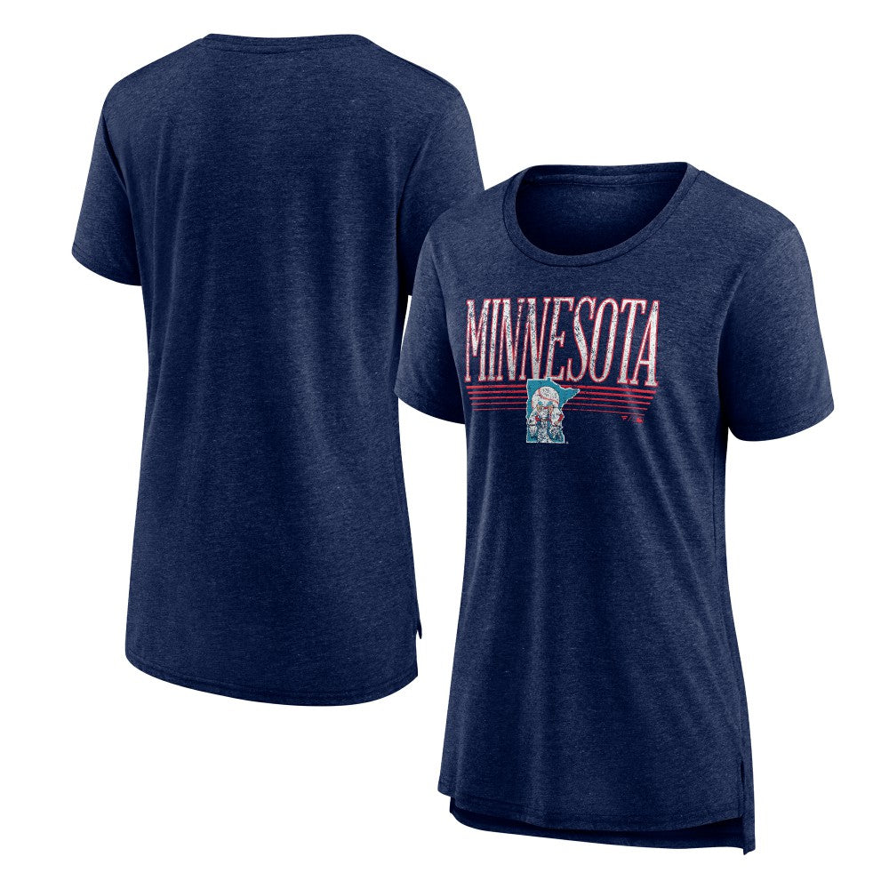 Minnesota Twins Women's Toppler Tri-Blend T-Shirt | MLB Online