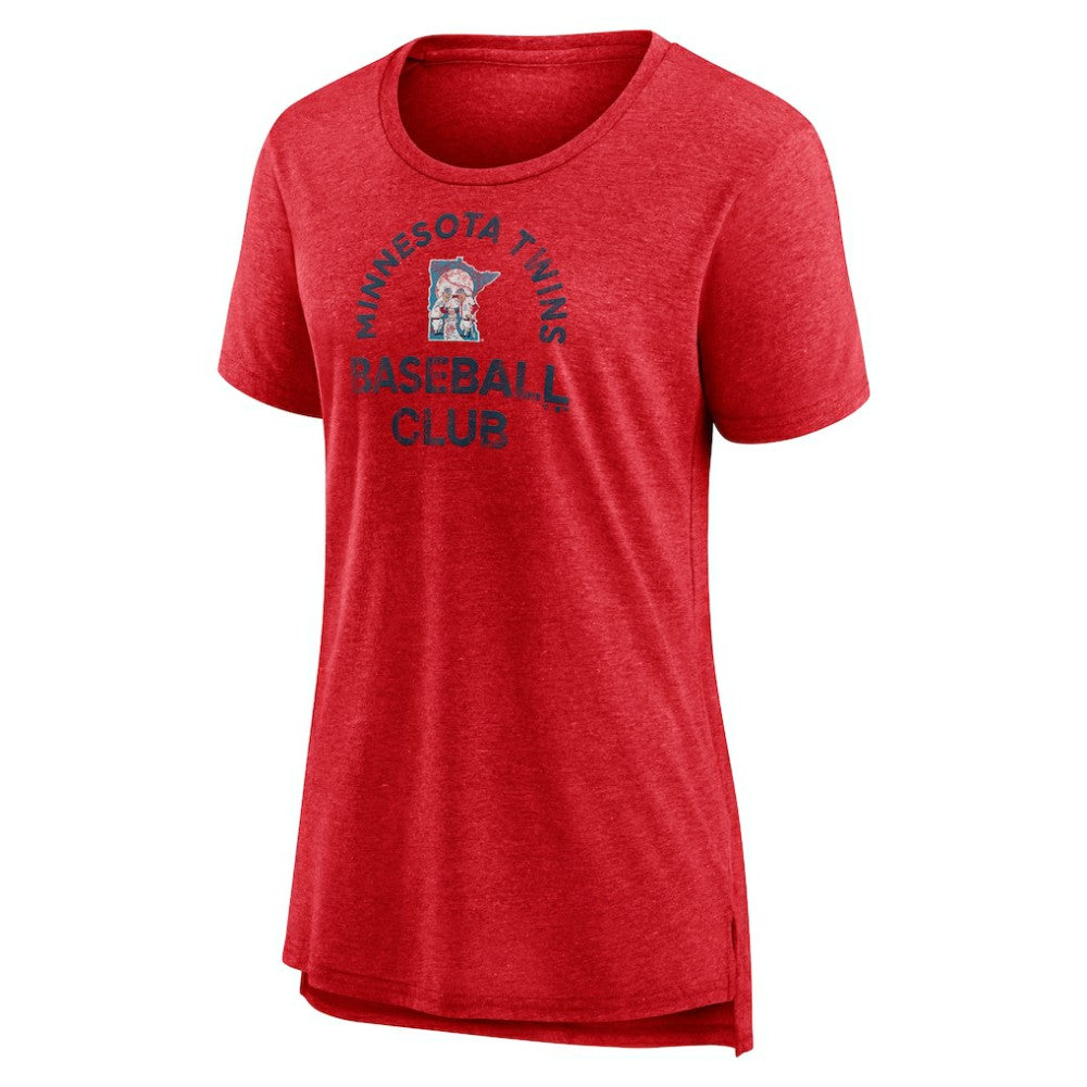 Minnesota Twins Women's Selected First Tri-Blend T-Shirt | MLB On Sale
