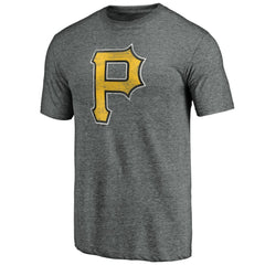 Pittsburgh Pirates Weathered Official Logo Tri-Blend T-Shirt | MLB Near me