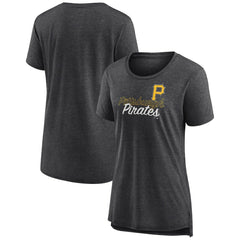 Pittsburgh Pirates Women's Practice Time Tri-Blend T-Shirt | MLB For sale
