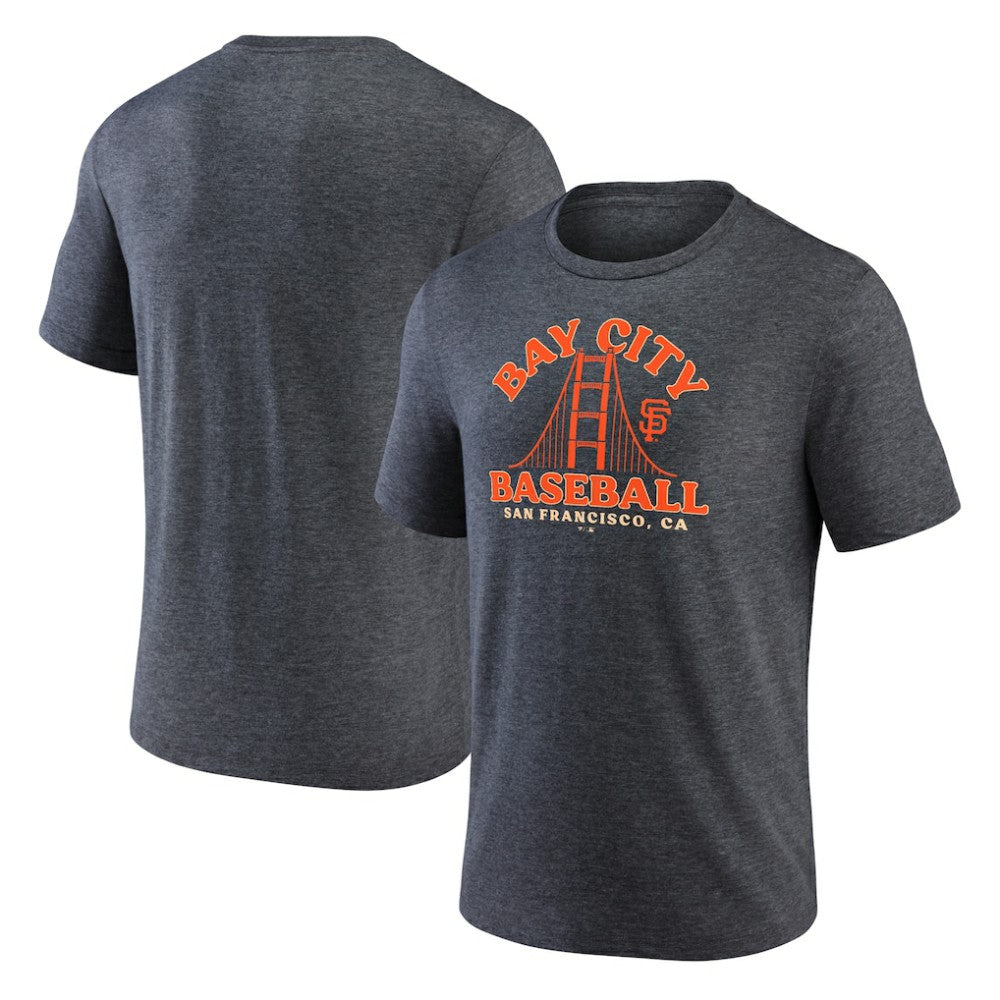 San Francisco Giants Bay City Baseball Tri-Blend T-Shirt | MLB New
