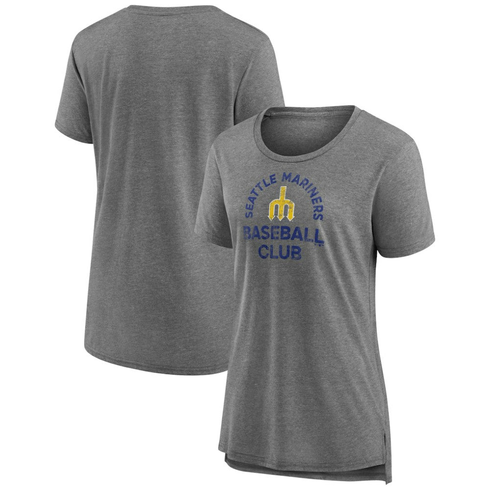 Seattle Mariners Women's Selected First Tri-Blend T-Shirt | MLB New