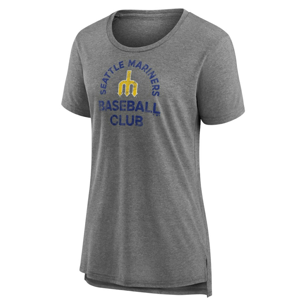 Seattle Mariners Women's Selected First Tri-Blend T-Shirt | MLB New