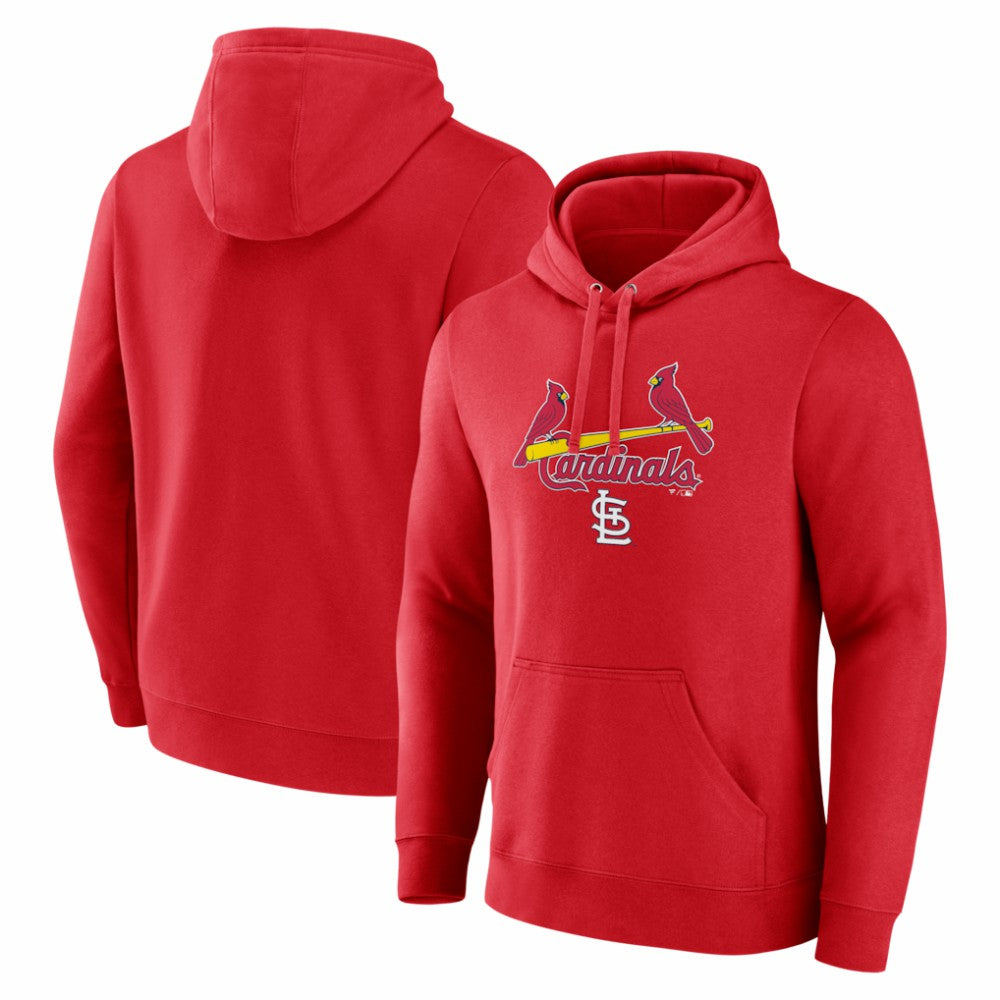 St. Louis Cardinals Team Lockup Pullover Hoodie | MLB Shop