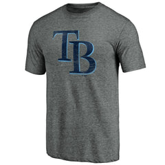 Tampa Bay Rays Weathered Official Logo Tri-Blend T-Shirt | MLB Near me