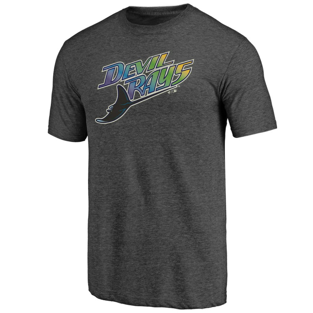 Tampa Bay Rays Cooperstown Official Logo Tri-Blend T-Shirt | MLB New