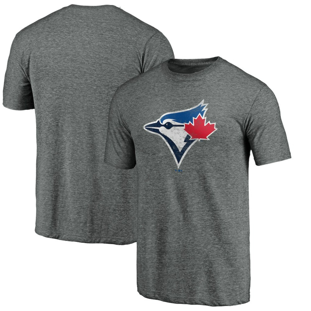 Toronto Blue Jays Weathered Official Logo Tri-Blend T-Shirt | MLB US