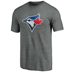 Toronto Blue Jays Weathered Official Logo Tri-Blend T-Shirt | MLB US