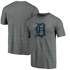 Detroit Tigers Weathered Official Logo Tri-Blend T-Shirt | MLB Near me