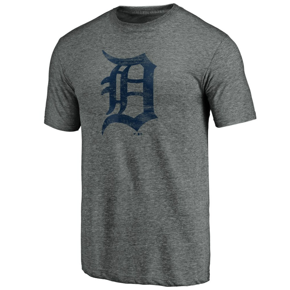 Detroit Tigers Weathered Official Logo Tri-Blend T-Shirt | MLB Near me