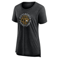 Pittsburgh Steelers  Women's Steel City Tri-Blend T-Shirt