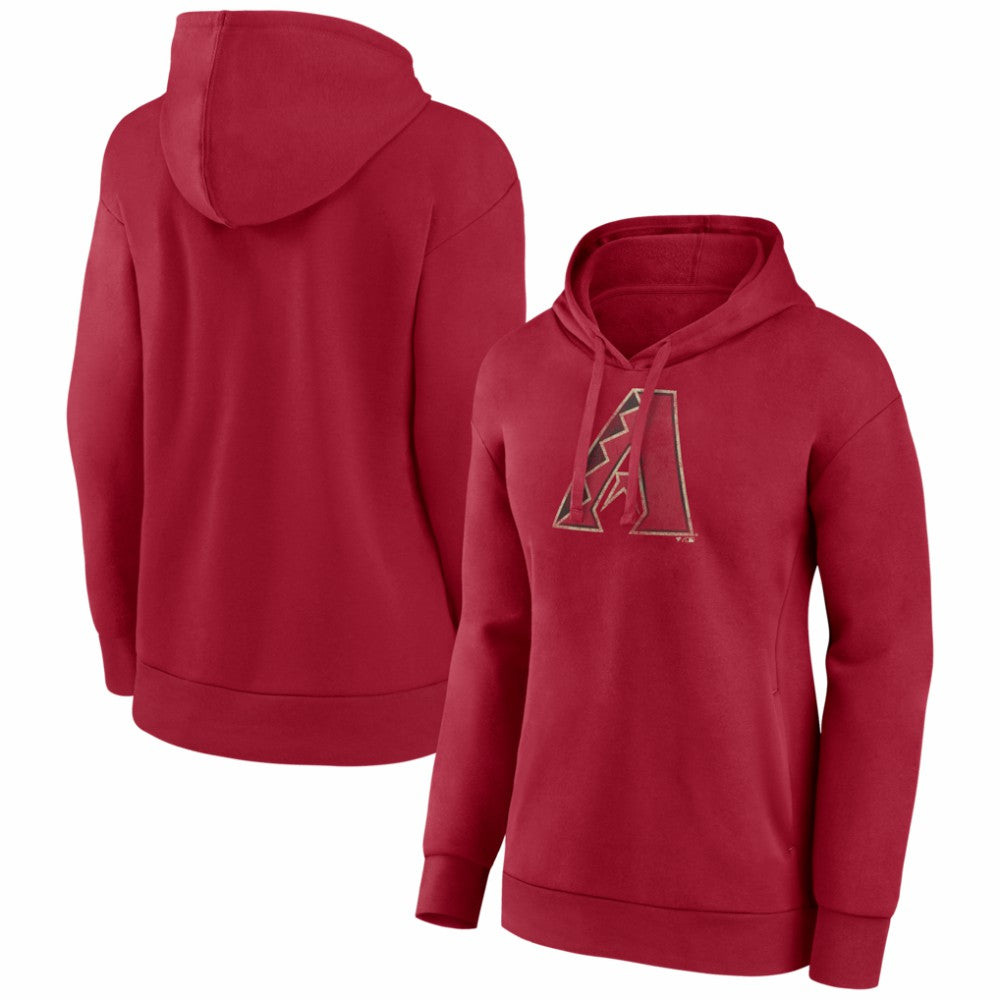 Arizona Diamondbacks Women's Distressed Team Pullover Hoodie | MLB Shop