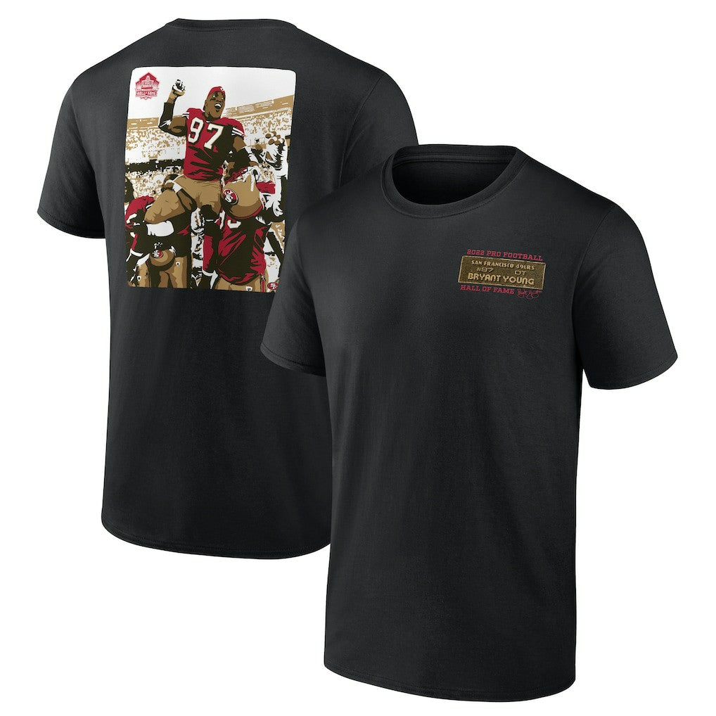 San Francisco 49ers  Bryant Young  Hall of Fame T-Shirt