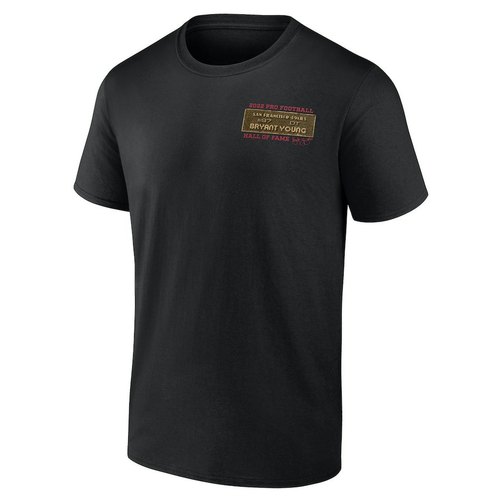 San Francisco 49ers  Bryant Young  Hall of Fame T-Shirt