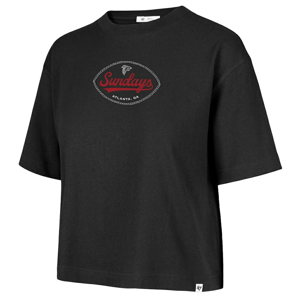Atlanta Falcons 47 brand '47 Women's Windthrow Reed City Sundays T-Shirt