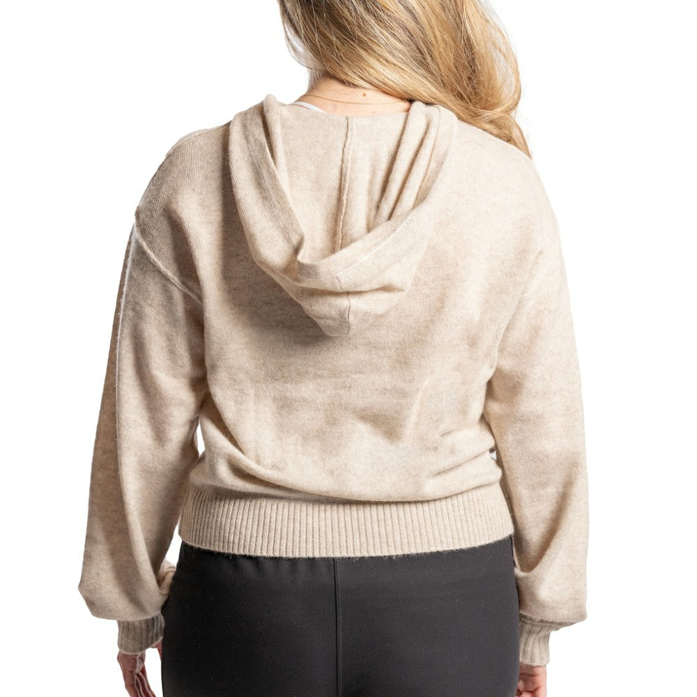 Los Angeles Dodgers Lusso Women's Beatriz Cashmere Pullover Hoodie | MLB Online