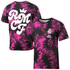 Real Madrid Sport Design Sweden Relaxed Time Out Tie-Dye T-Shirt Black
