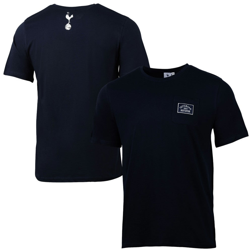 Tottenham Hotspur Sport Design Sweden Relaxed Post Match Pocket T-Shirt Navy