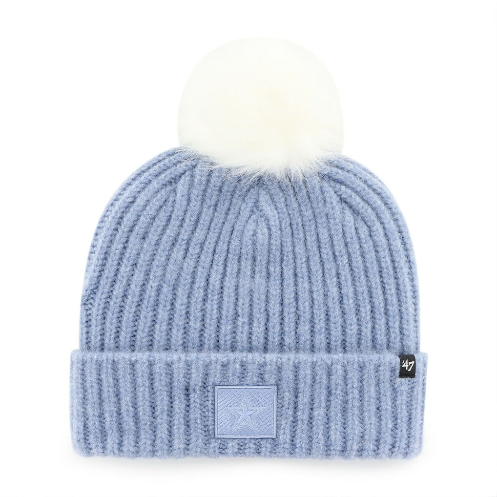 Dallas Cowboys 47 brand '47 Women's Mellow Cuffed Knit Hat with Pom