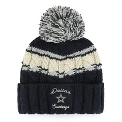 Dallas Cowboys 47 brand '47 Women's Emma Cuffed Knit Hat with Pom