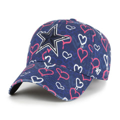 Dallas Cowboys 47 brand '47 Girls Youth Mural Clean Up Adjustable Hat