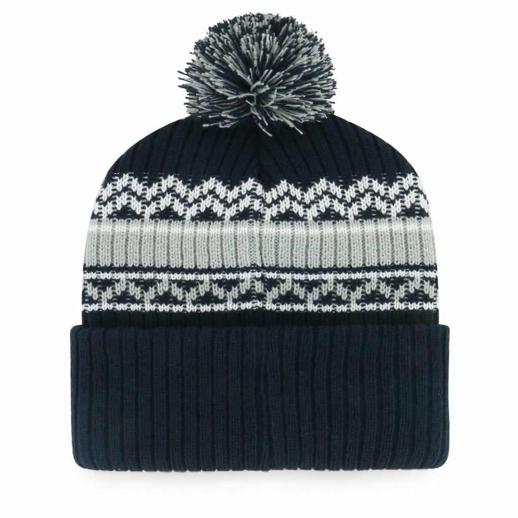 Dallas Cowboys 47 brand '47 Youth Polar Vortex Cuffed Knit Hat with Pom