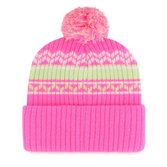 Dallas Cowboys 47 brand '47 Girls Youth Polar Vortex Cuffed Knit Hat with Pom