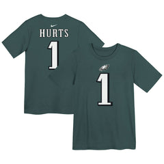 Philadelphia Eagles Nike Jalen Hurts  Preschool Player Name & Number T-Shirt