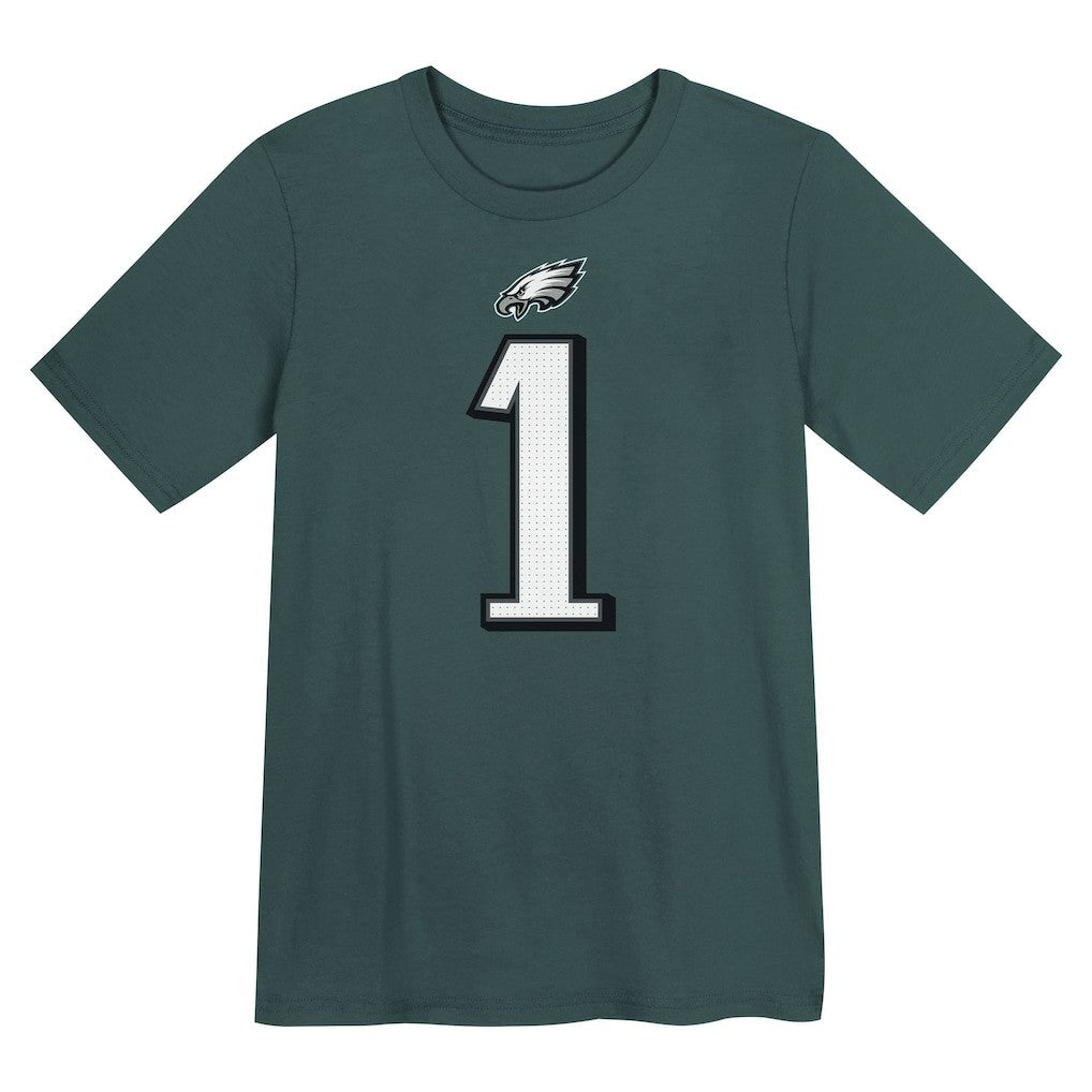 Philadelphia Eagles Nike Jalen Hurts  Preschool Player Name & Number T-Shirt