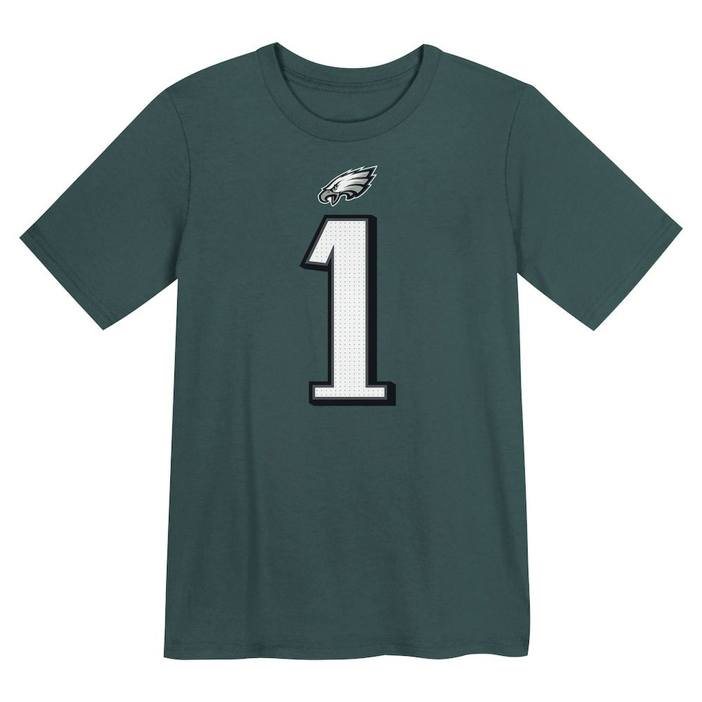 Philadelphia Eagles Nike Jalen Hurts  Preschool Player Name & Number T-Shirt