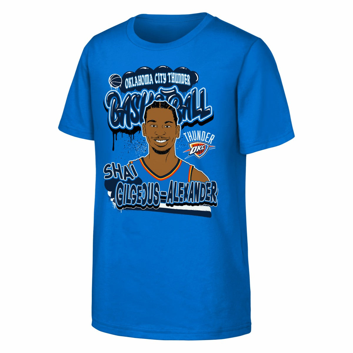 Shai Gilgeous-Alexander Oklahoma City Thunder Outerstuff Youth Baller T-Shirt New