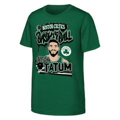 Jayson Tatum Boston Celtics Outerstuff Youth Baller T-Shirt Online