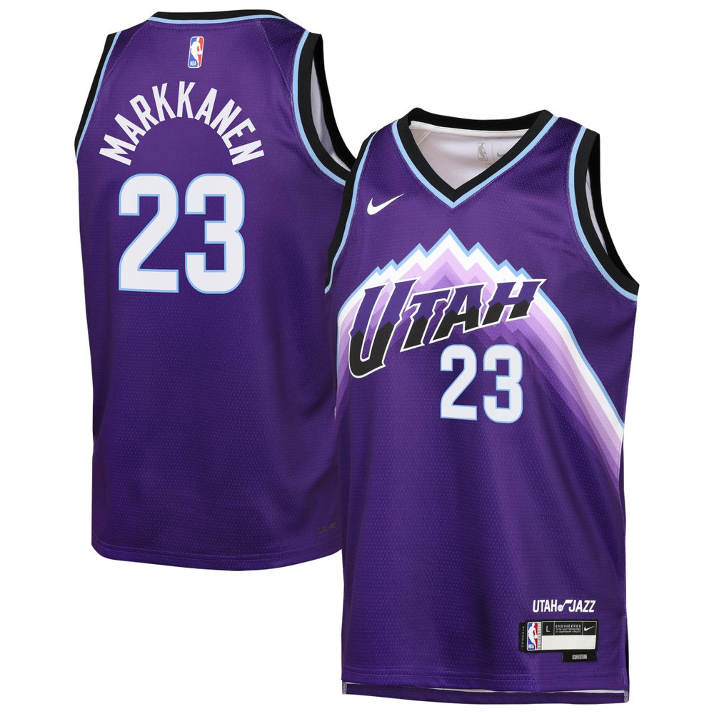 Lauri Markkanen Utah Jazz Youth Icon Edition Swingman Jersey On Sale